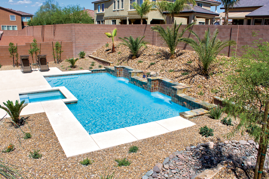 What are the laws, rules and restrictions for a residential swimming pool in Las Vegas?