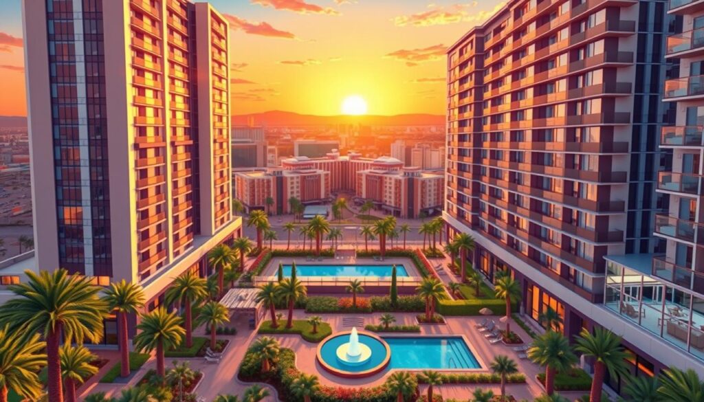 Affordable high rise condos Las Vegas