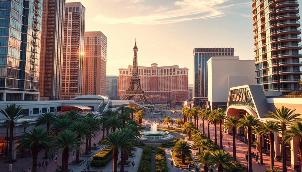 High rise condos on the Strip