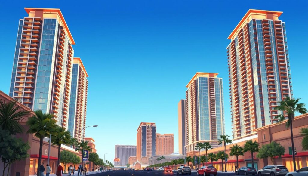 cheap high rise condos Vegas